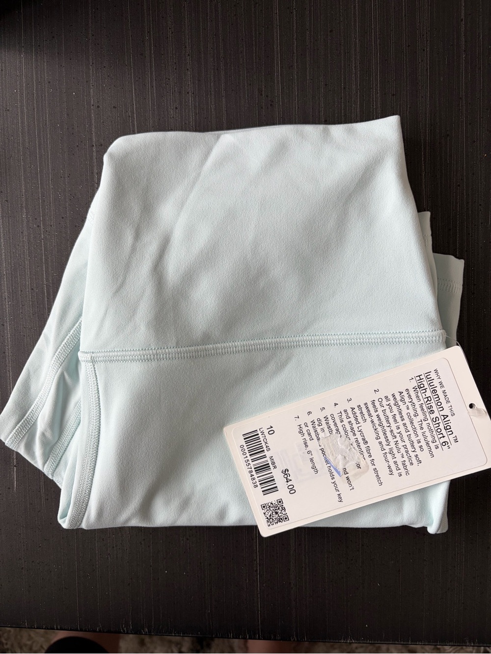 lululemon athletica Mint Breeze Align High-Rise Bike Shorts - Picture 3 of 3